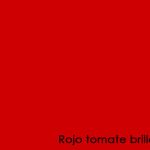 Rojo tomate brillo