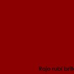 Rojo rubi brillo